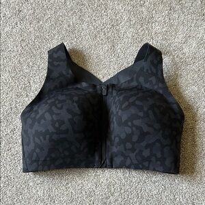 Lululemon Black Camouflage Sports Bra